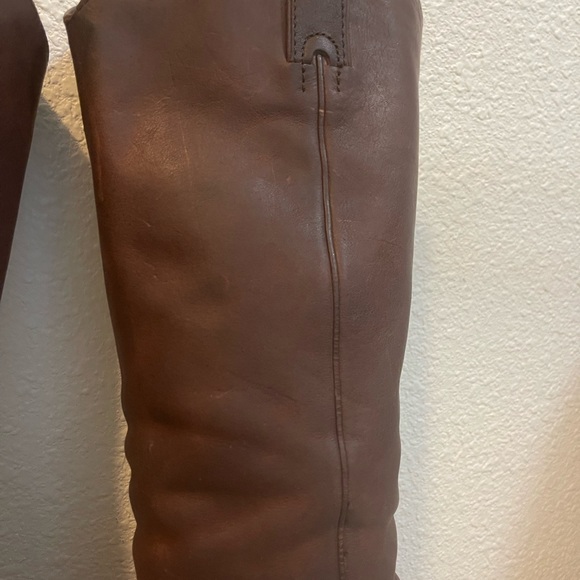 Frye Faye Metal Plate Pull On Western Boot 7.5 - Picture 6 of 13